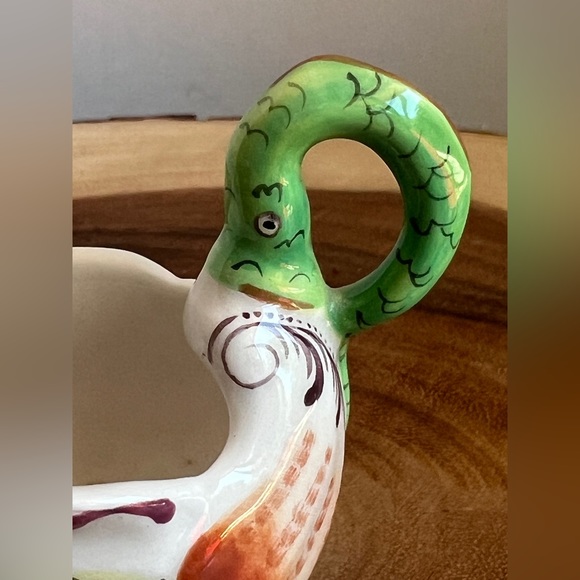 Metropolitan Museum of Art First Period Worcester Dolphin Cream Boat. Very Rare - Picture 9 of 11